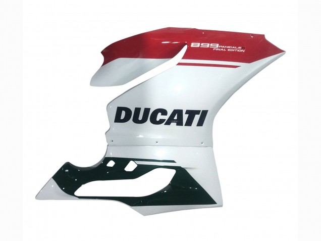 2011-2014 Ducati Panigale 899 Motorcycle Fairings - White Red Glossy Black Canada for Sale