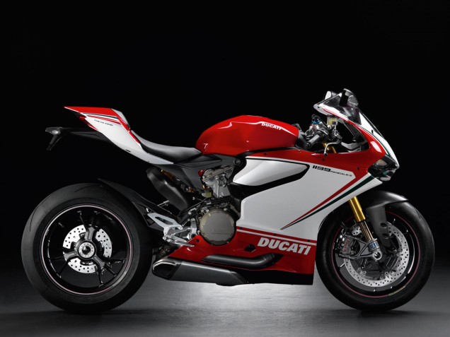 2011-2014 Ducati 1199 Motorcycle Fairings - White Red Green Glossy Black Canada for Sale