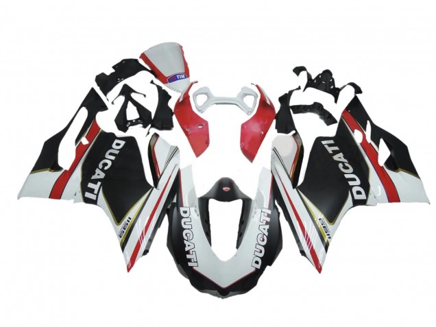2011-2014 Ducati Panigale 1199 Motorcycle Fairings - White Red Black Canada for Sale