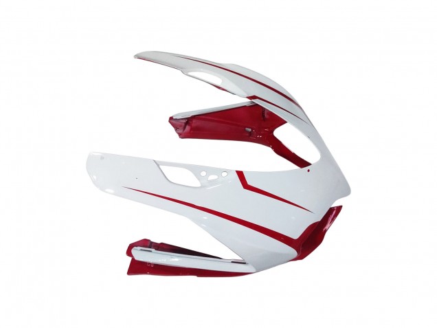 2011-2014 Ducati 1199 Motorcycle Fairings - White Red Glossy Black Canada for Sale