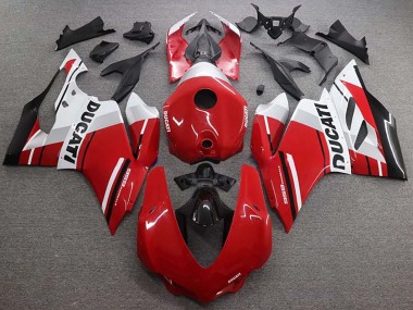 2015-2020 Ducati 959 Bike Fairings - White Red Glossy Black Canada for Sale