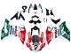 2015-2020 Ducati 959/1299 Motorcycle Fairings - White Red Green Valsir Fiamm 7 Canada for Sale
