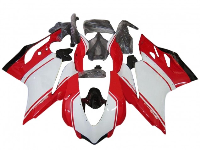 2015-2020 Ducati 959 Motorcycle Fairing Kits - White Red Glossy Black Canada for Sale