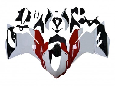 2015-2020 Ducati 959 Motorcycle Fairings Kits - White Red Glossy Black Canada for Sale