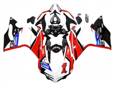 2015-2020 Ducati 959/1299 Motorcycle Fairings - White Red Glossy Black Unibat Flex-Box Canada for Sale