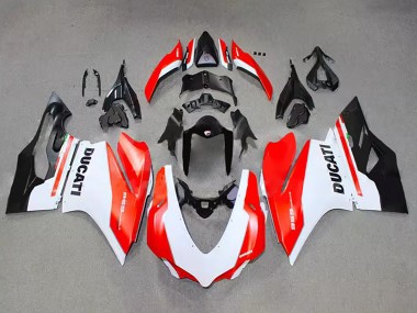 2015-2020 Ducati 959 Motorcycle Fairing - White Red Glossy Black Canada for Sale
