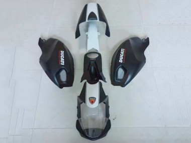 2008-2012 Ducati Monster 696 796 1100 1100S Motorcycle Fairings - White Matte Black Canada for Sale