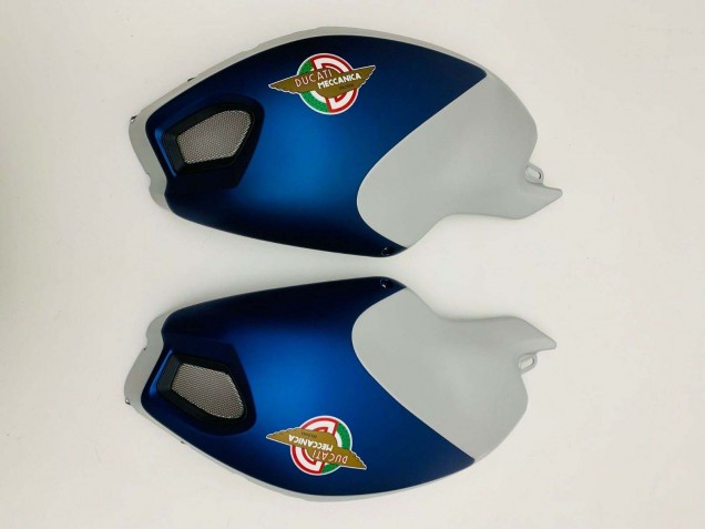 2008-2012 Ducati Monster 696 796 1100 1100S Motorcycle Fairings - Dark Blue Silver Canada for Sale