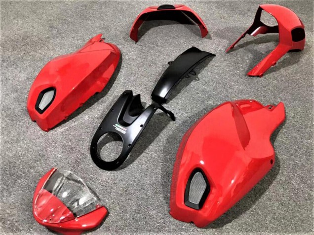 2008-2012 Ducati Monster 696 796 1100 1100S Motorcycle Fairings - Red Canada for Sale
