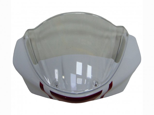 2008-2012 Ducati Monster 696 796 1100 1100S Motorcycle Fairings - White Red Glossy Black Canada for Sale