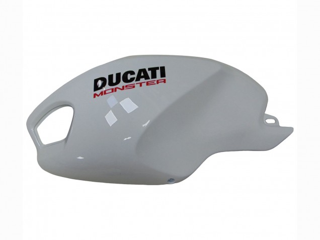 2008-2012 Ducati Monster 696 796 1100 1100S Motorcycle Fairings - White Red Glossy Black Canada for Sale
