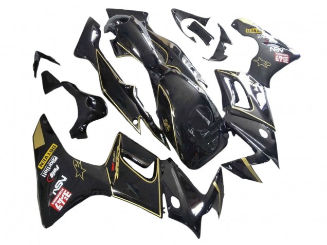 2002-2006 Honda CBR125R Motorcycle Fairings - Glossy Black Gold Canada for Sale