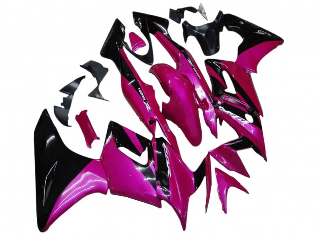 2002-2006 Honda CBR125R Motorcycle Fairings - Pink Glossy Black Canada for Sale