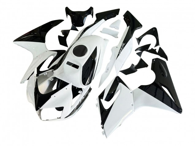 2002-2006 Honda CBR125R Motorcycle Fairings - White Glossy Black Canada for Sale