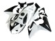 2002-2006 Honda CBR125R Motorcycle Fairings - White Glossy Black Canada for Sale