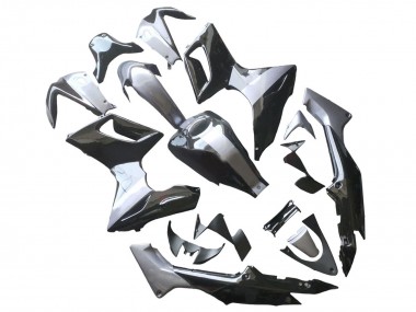 2002-2006 Honda CBR125R Motorcycle Fairings - Silver Glossy Black Canada for Sale