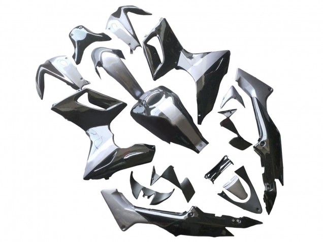 2002-2006 Honda CBR125R Motorcycle Fairings - Silver Glossy Black Canada for Sale