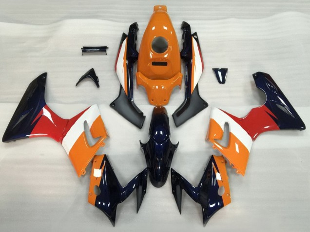 2002-2006 Honda CBR125R Motorcycle Fairings - Orange White Red Glossy Black Canada for Sale