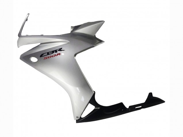 2013-2015 Honda CBR500R Motorcycle Fairing - Silver Glossy Black Canada for Sale