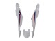 2013-2015 Honda CBR500R Motorcycle Fairings - White Red Blue HRC Canada for Sale