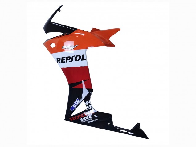 2013-2015 Honda CBR500R Motorcycle Fairings - Orange White Red Glossy Black Repsol 3 Canada for Sale