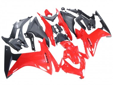 2013-2015 Honda CBR500R Motorcycle Fairings - Red Matte Black Canada for Sale
