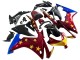 2013-2015 Honda CBR500R Motorcycle Fairings - Red Blue Yellow Star Canada for Sale