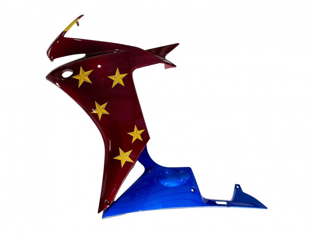 2013-2015 Honda CBR500R Motorcycle Fairings - Red Blue Yellow Star Canada for Sale