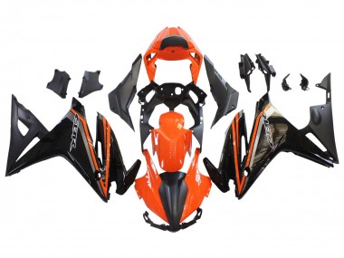 2016-2018 Honda CBR500R Motorcycle Fairings - Orange Glossy Black Matte Black Canada for Sale