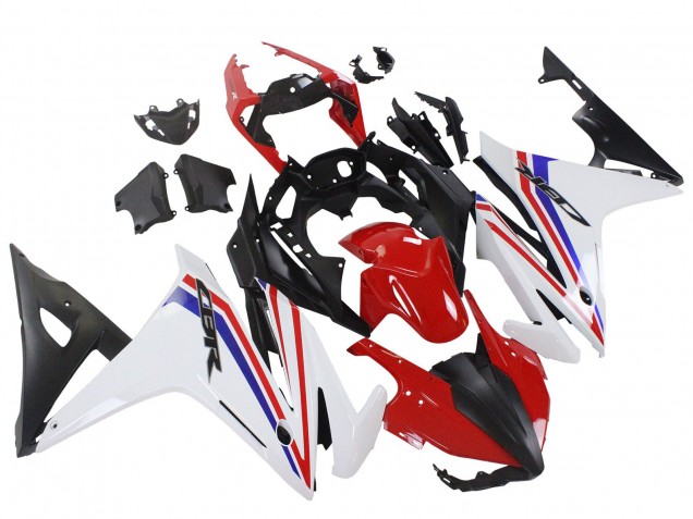 2016-2018 Honda CBR500R Motorcycle Fairings - White Red Blue Matte Black Canada for Sale