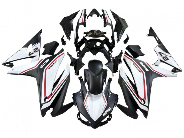 2016-2018 Honda CBR500R Motorcycle Fairings - White Red Matte Black Canada for Sale