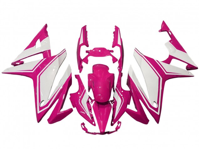 2016-2018 Honda CBR500R Motorcycle Fairings - Pink White Canada for Sale