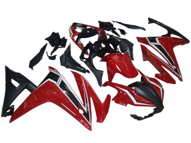 2016-2018 Honda CBR500R Motorcycle Fairings - Red White Matte Black Canada for Sale