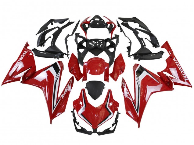 2022-2023 Honda CBR500R Motorcycle Fairings - Red White Black Canada for Sale