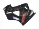 1998-2001 Honda VFR 800 Motorcycle Fairings - Glossy Black Red Decal Canada for Sale