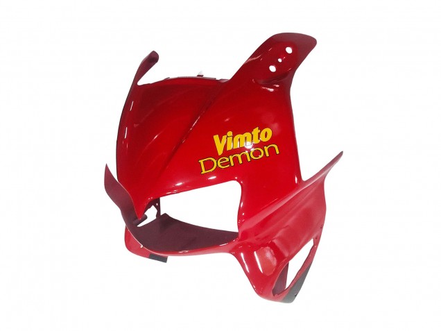 1998-2001 Honda VFR 800 Motorcycle Fairings - Red White Glossy Black Vimto Canada for Sale