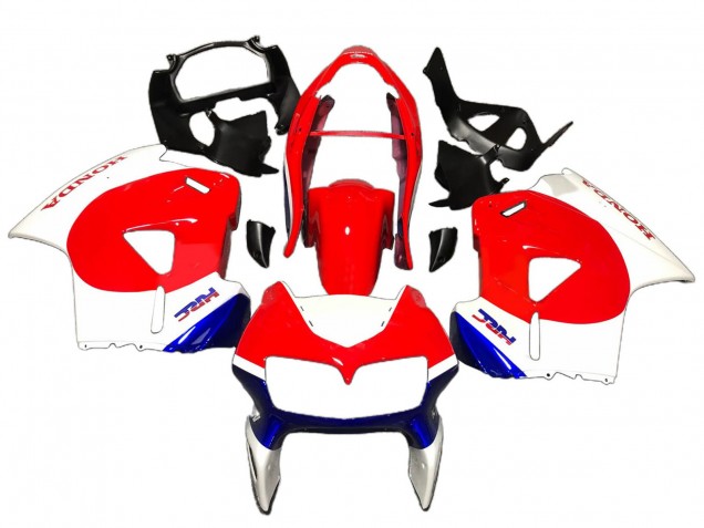 1998-2001 Honda VFR 800 Motorcycle Fairings - White Red Blue Canada for Sale
