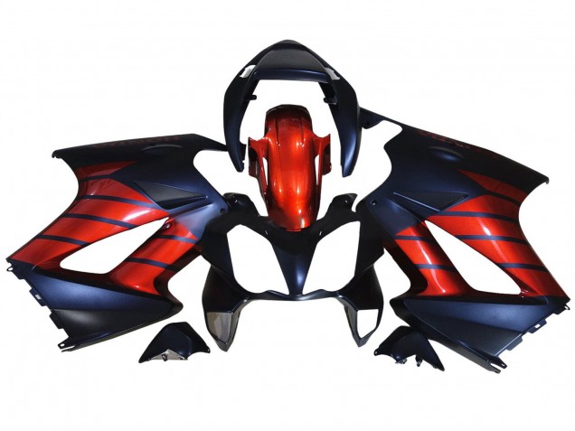 2002-2013 Honda VFR 800 Motorcycle Fairings - Red Blue Matte Black Canada for Sale