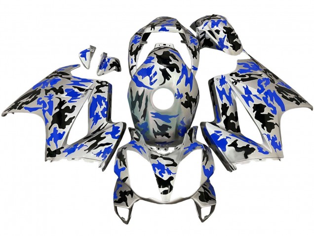 2002-2013 Honda VFR 800 Motorcycle Fairings - Silver Black Blue Camouflage Canada for Sale