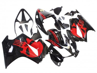 2002-2013 Honda VFR 800 Motorcycle Fairings - Glossy Black Red Canada for Sale
