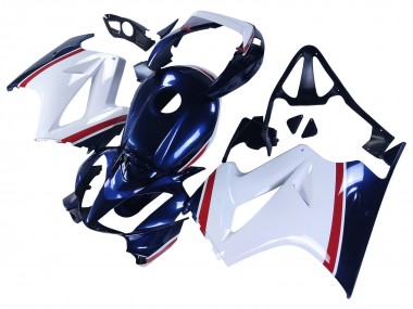 2002-2013 Honda VFR 800 Motorcycle Fairings - White Red Dark Blue Canada for Sale