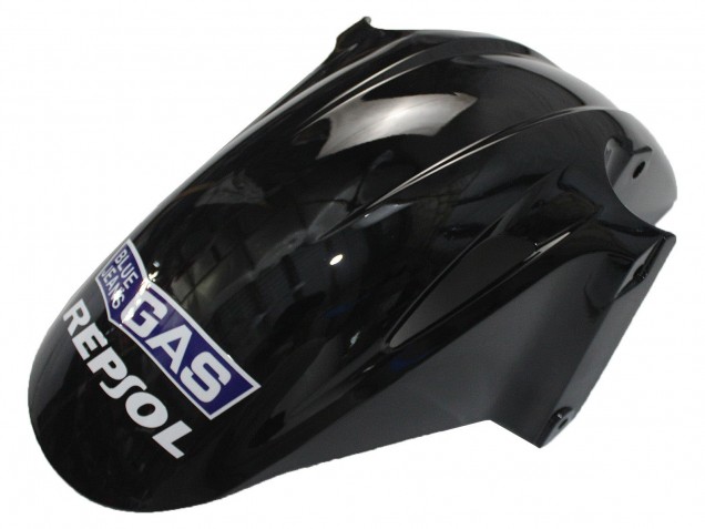 2002-2013 Honda VFR 800 Motorcycle Fairings - Silver Glossy Black Repsol Canada for Sale