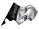 2002-2013 Honda VFR 800 Motorcycle Fairings - Silver Glossy Black Repsol Canada for Sale