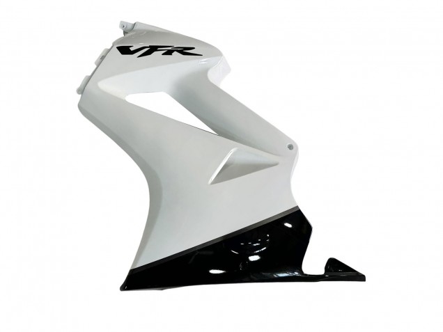 2002-2013 Honda VFR 800 Motorcycle Fairings - Pearl White Glossy Black Decal Canada for Sale