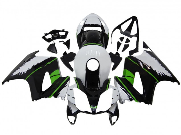 2002-2013 Honda VFR 800 Motorcycle Fairings - White Green Glossy Black Canada for Sale
