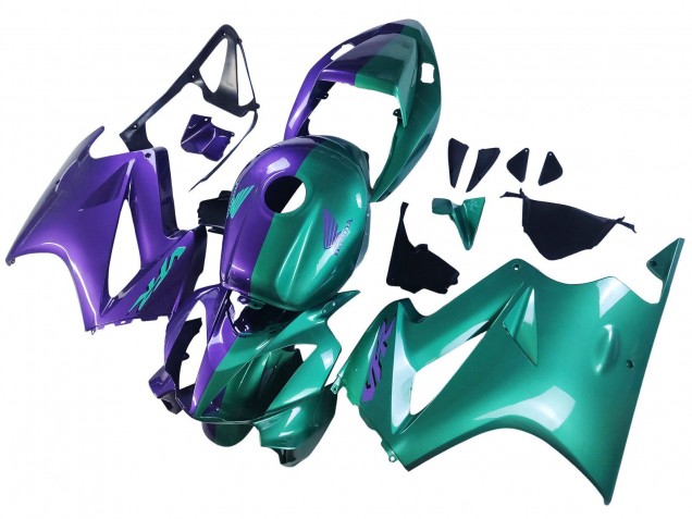 2002-2013 Honda VFR 800 Motorcycle Fairings - Purple Green Canada for Sale
