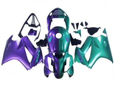 2002-2013 Honda VFR 800 Motorcycle Fairings - Purple Green Canada for Sale
