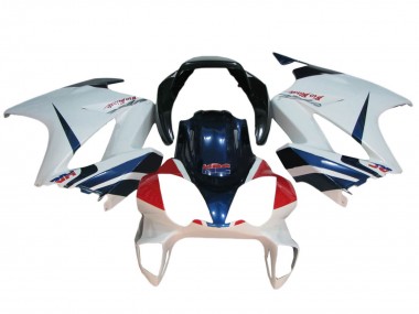 2002-2013 Honda VFR 800 Motorcycle Fairings - White Red Dark Blue HRC Canada for Sale
