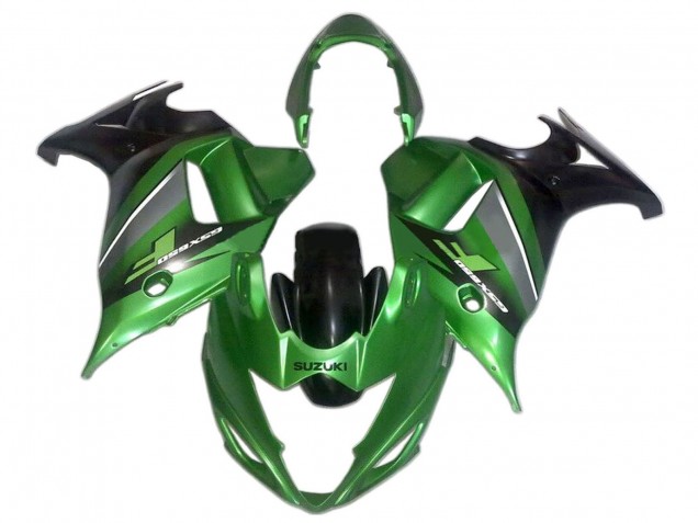 2008-2013 Suzuki GSX650F Motorcycle Fairings - Green Black Canada for Sale