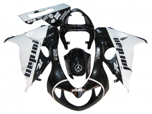 1998-2003 Suzuki TL1000R Motorcycle Fairings - Glossy Black White Jordan Canada for Sale